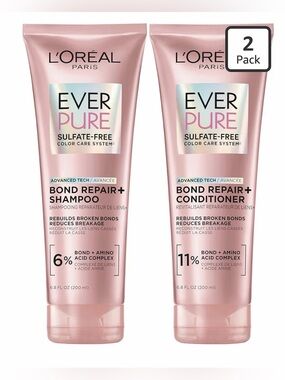 L'Oreal EverPure Shampoo & Conditioner Set